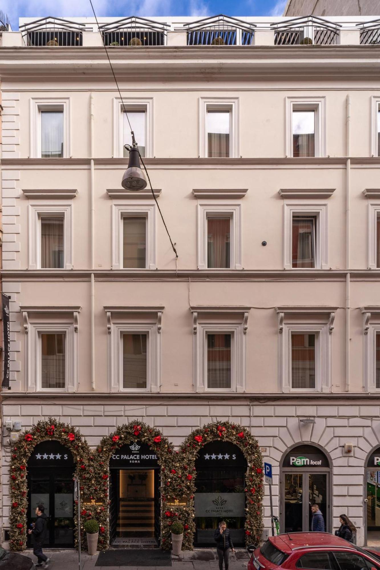 Cc Palace Hotel Řím Exteriér fotografie